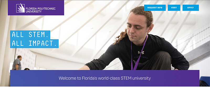 Florida Polytechnic University: STEM-Powered Microsite